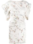 Preen By Thornton Bregazzi Floral Mini Dress - Neutrals