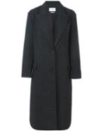 Isabel Marant Étoile 'garth' Coat, Women's, Size: 40, Grey, Wool/polyester/polyamide/viscose