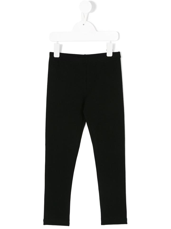 Dolce & Gabbana Kids - Classic Leggings - Kids - Cotton/spandex/elastane - 6 Yrs, Black