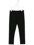 Dolce & Gabbana Kids - Classic Leggings - Kids - Cotton/spandex/elastane - 6 Yrs, Black