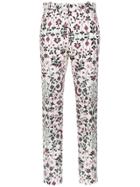 Reinaldo Lourenço Floral Print Trousers - White