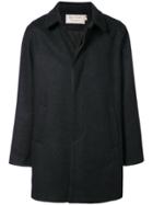 Maison Kitsuné Single Breasted Coat - Grey