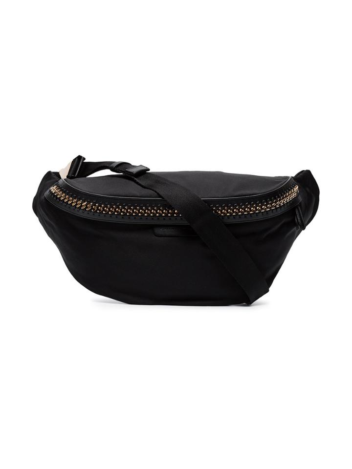 Stella Mccartney Black Falabella Go Belt Bag