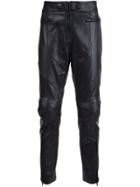 Juun.j Leather Trousers - Black
