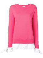 Moncler Layered Jumper - Pink