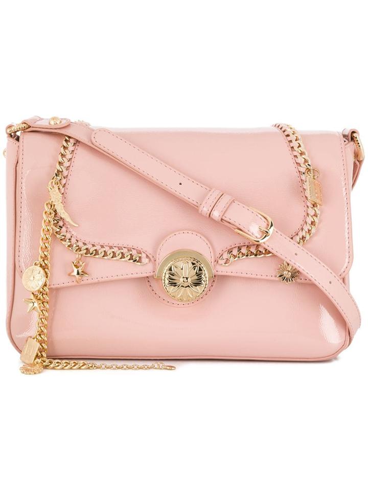 Liu Jo Chain Trimmed Crossbody Bag - Pink