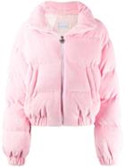 Chiara Ferragni Logo Print Down Jacket - Pink