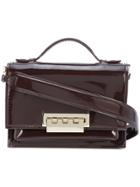 Zac Zac Posen Top Handle Shoulder Bag - Pink & Purple