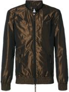 Keum - Two Tone Bomber Jacket - Men - Polyester - L, Brown, Polyester