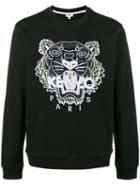 Kenzo - Tiger Embroidered Sweatshirt - Men - Cotton/polyester - S, Black, Cotton/polyester