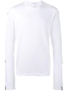 Comme Des Garçons Shirt Bondage T-shirt, Men's, Size: Large, White, Cotton
