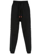 À La Garçonne Drawstring Straight-fit Trousers - Black