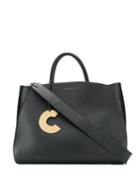 Coccinelle Leather Tote Bag - Black