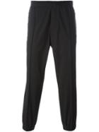 Dsquared2 Elasticated Cuff Trousers, Men's, Size: 46, Black, Cotton/spandex/elastane/virgin Wool