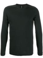 Transit Long-sleeve Fitted Top - Black