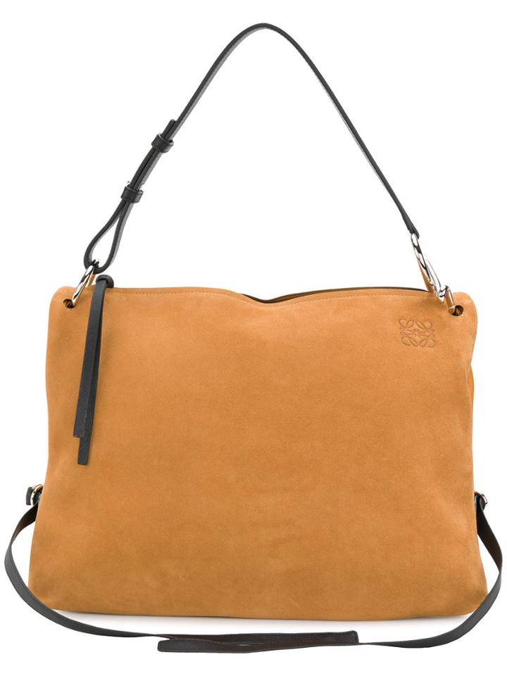 Loewe Large Tent Bag - Brown