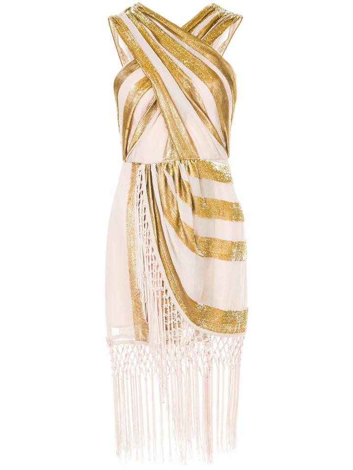 Alice Mccall Surrealist Dress - Nude & Neutrals
