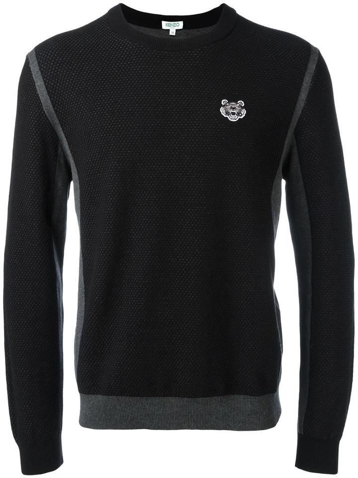 Kenzo Mini Tiger Jumper, Men's, Size: Xs, Black, Cotton
