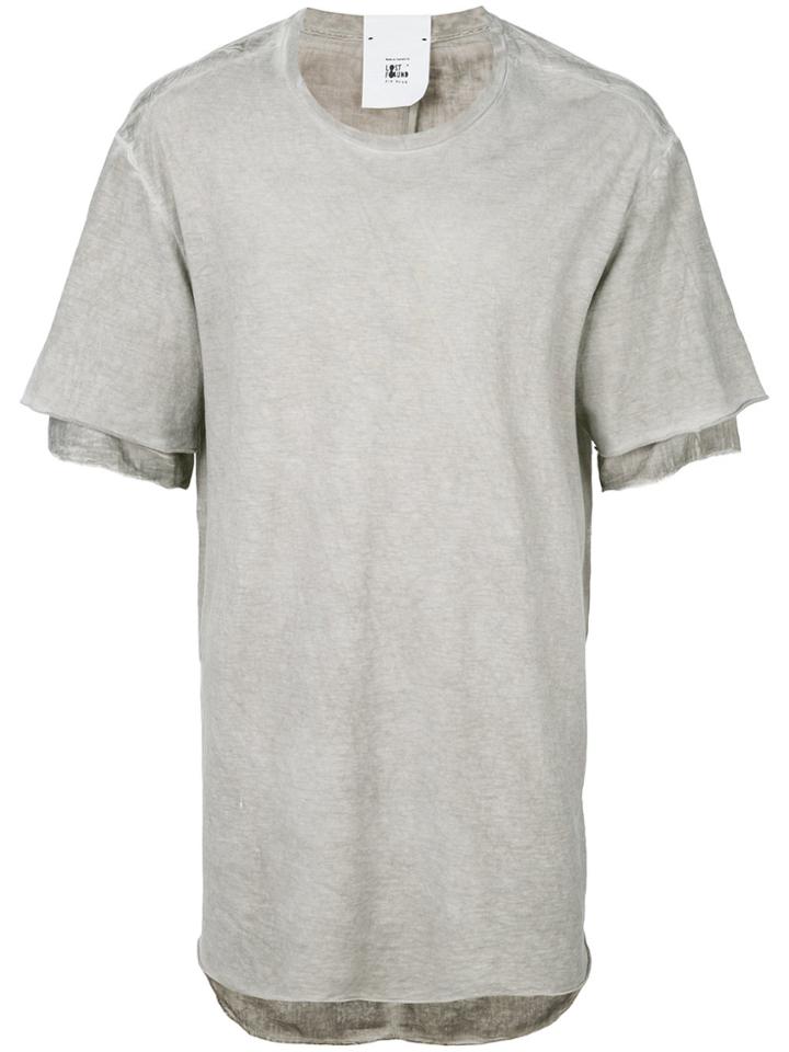 Lost & Found Rooms Double Sleeve T-shirt - Nude & Neutrals