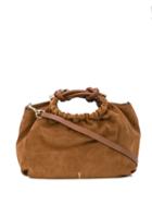 Thacker Nyc Knotted Handle Cross Body Bag - Brown