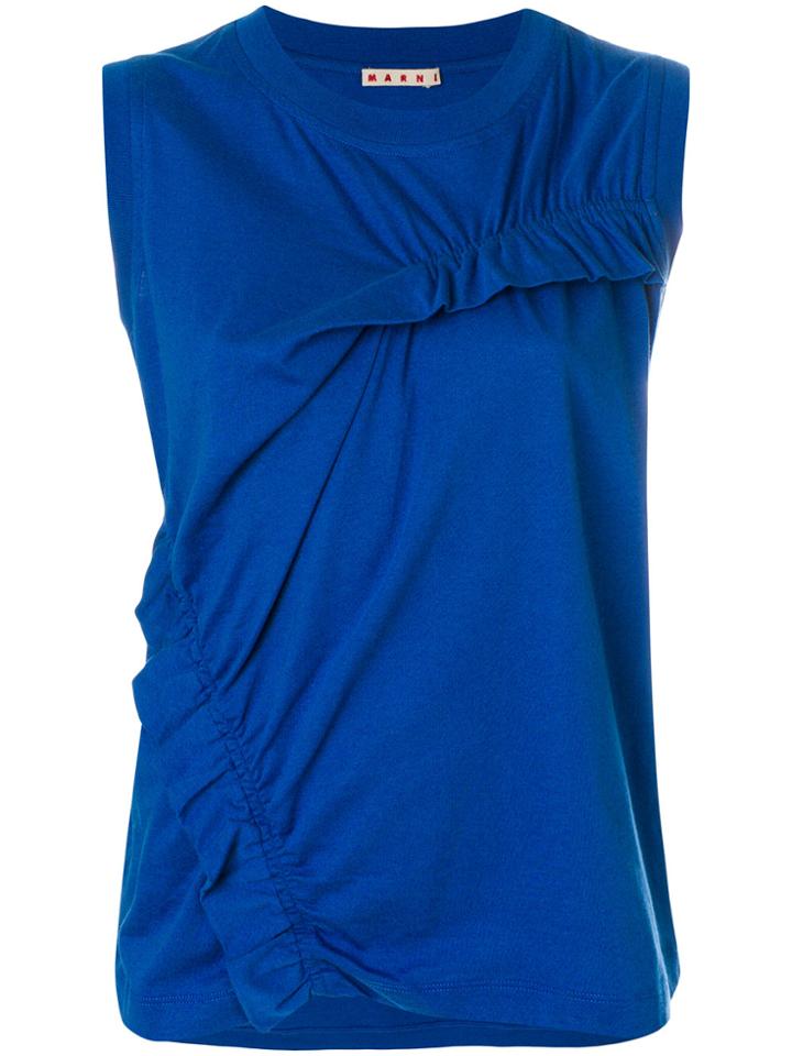 Marni Frill Vest - Blue
