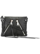 Rebecca Minkoff Double Zipped Crossbody Bag, Women's, Black