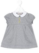 Familiar Peter Pan Collar Dress, Infant Girl's, Size: 6 Mth, Grey