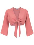 Olympiah Lucca Cropped Top - Pink