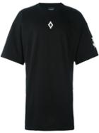 Marcelo Burlon County Of Milan 'domuyo' T-shirt, Men's, Size: Xl, Black, Cotton/polyester