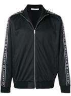 Givenchy Ticker Logo Track Jacket - Black