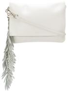 P.a.r.o.s.h. Coral Clutch Bag - White