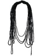 Maria Calderara String Scarf - Black