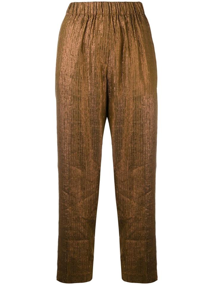 Forte Forte Tapered Trousers - Gold
