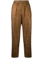 Forte Forte Tapered Trousers - Gold