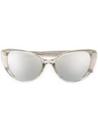 Linda Farrow Cat-eye Sunglasses - Nude & Neutrals