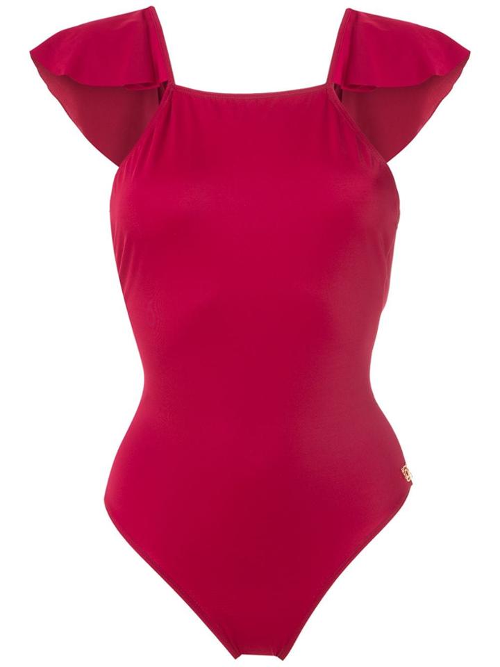 Brigitte Slim Fit Swim Suit - Red