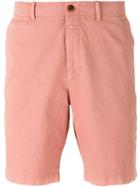 Closed - Casual Chino Shorts - Men - Cotton - 29, Pink/purple, Cotton