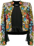 Parlor Floral Embellishment Jacket - Multicolour
