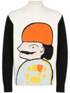 Linder Korol Drawing Intarsia Knit Jumper - Multicolour