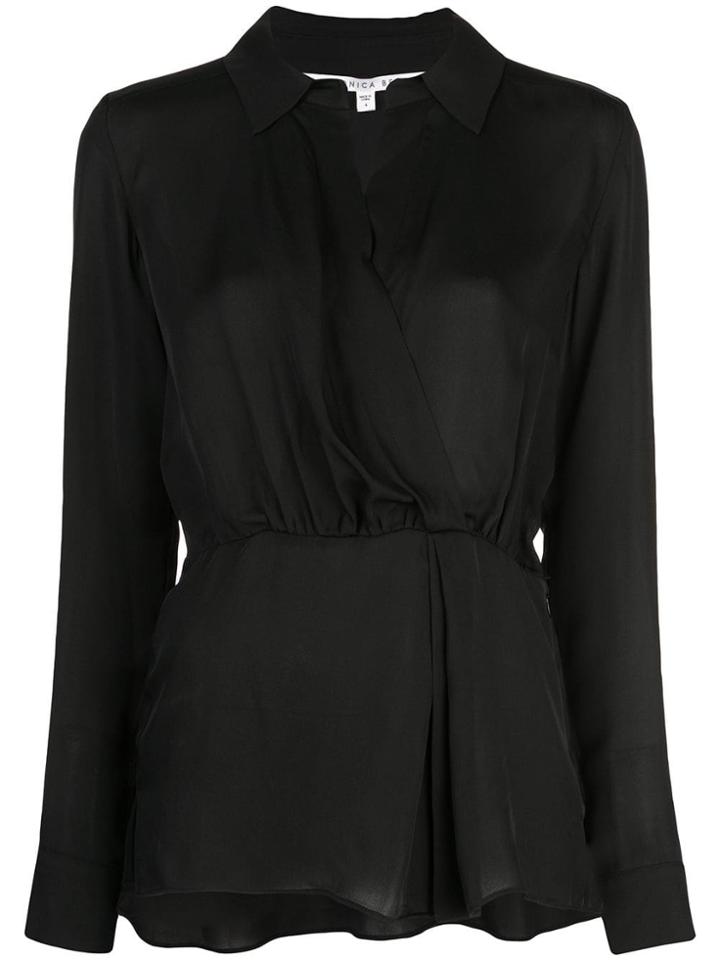 Veronica Beard Loose Fit Shirt - Black
