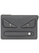 Fendi Bug Eyes Zipped Pouch - Grey
