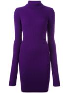 Jacquemus Knitted Dress, Women's, Size: 38, Pink/purple, Wool