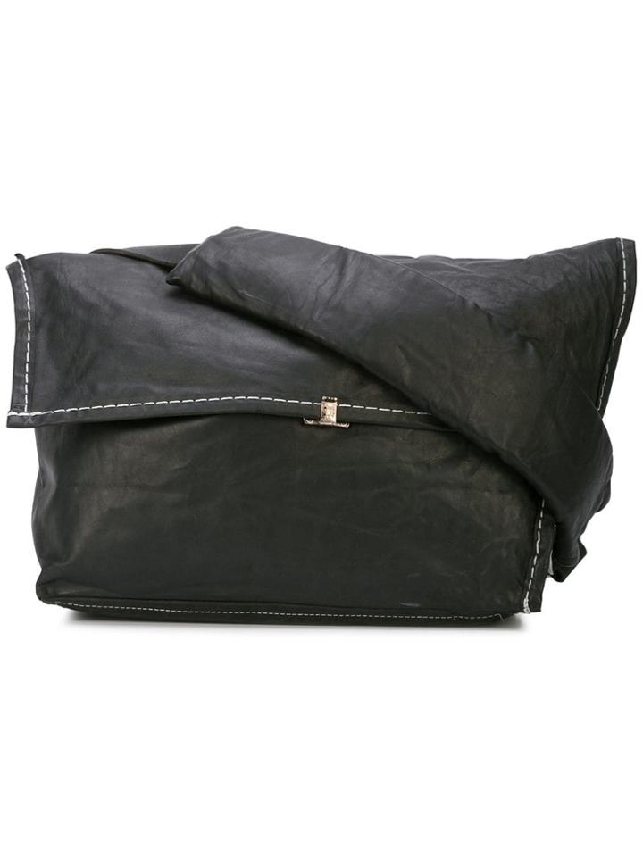 Taichi Murakami Flap Messenger Bag - Black