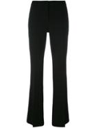 Flared Trousers - Women - Polyester - 40, Black, Polyester, L'autre Chose