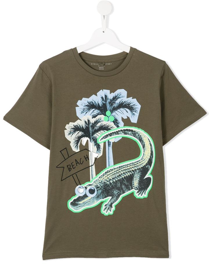 Stella Mccartney Kids Arrow T-shirt, Boy's, Size: 14 Yrs, Green