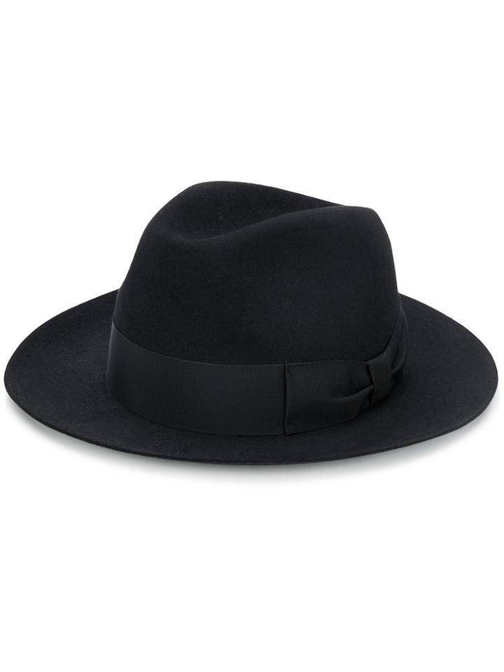 Dolce & Gabbana Felt Fedora Hat - Black