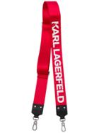 Karl Lagerfeld K/straps Wide Bag Strap - Red