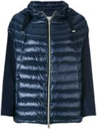 Herno Hooded Zip Jacket - Blue