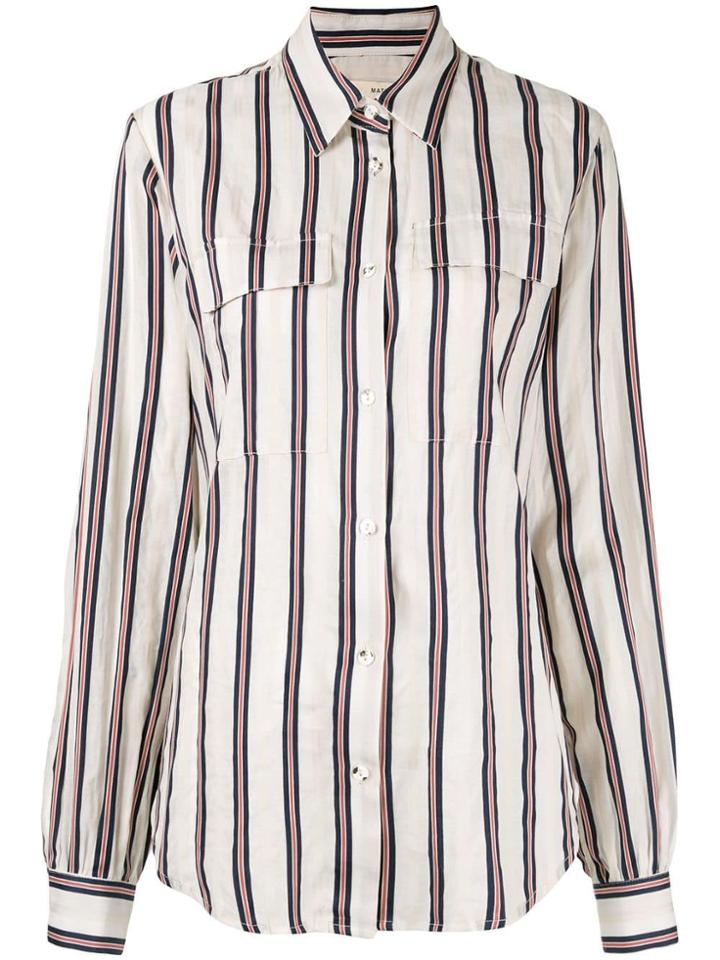 Matin Striped Shirt - Neutrals