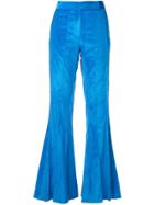 Rosie Assoulin Flared Trousers - Blue